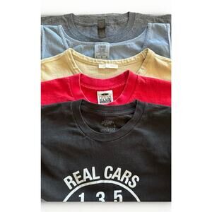 LOT of 5 - Men’s T-Shirt Ann Arbor Pro Club Zara Comfort Colors Graphic Tee - L